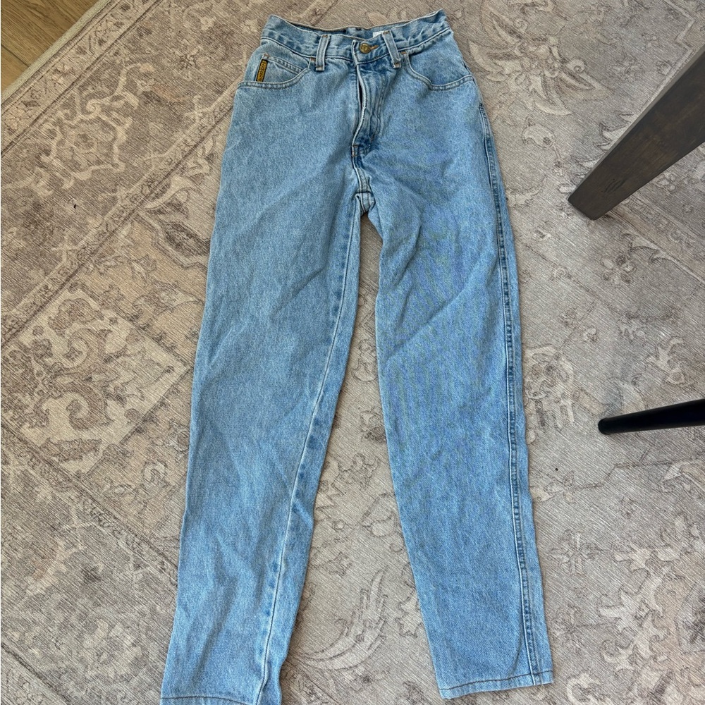 Armani Classic High-Waist Light Blue Women’s Jeans